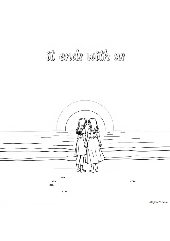 It Ends With Us Coloring Book