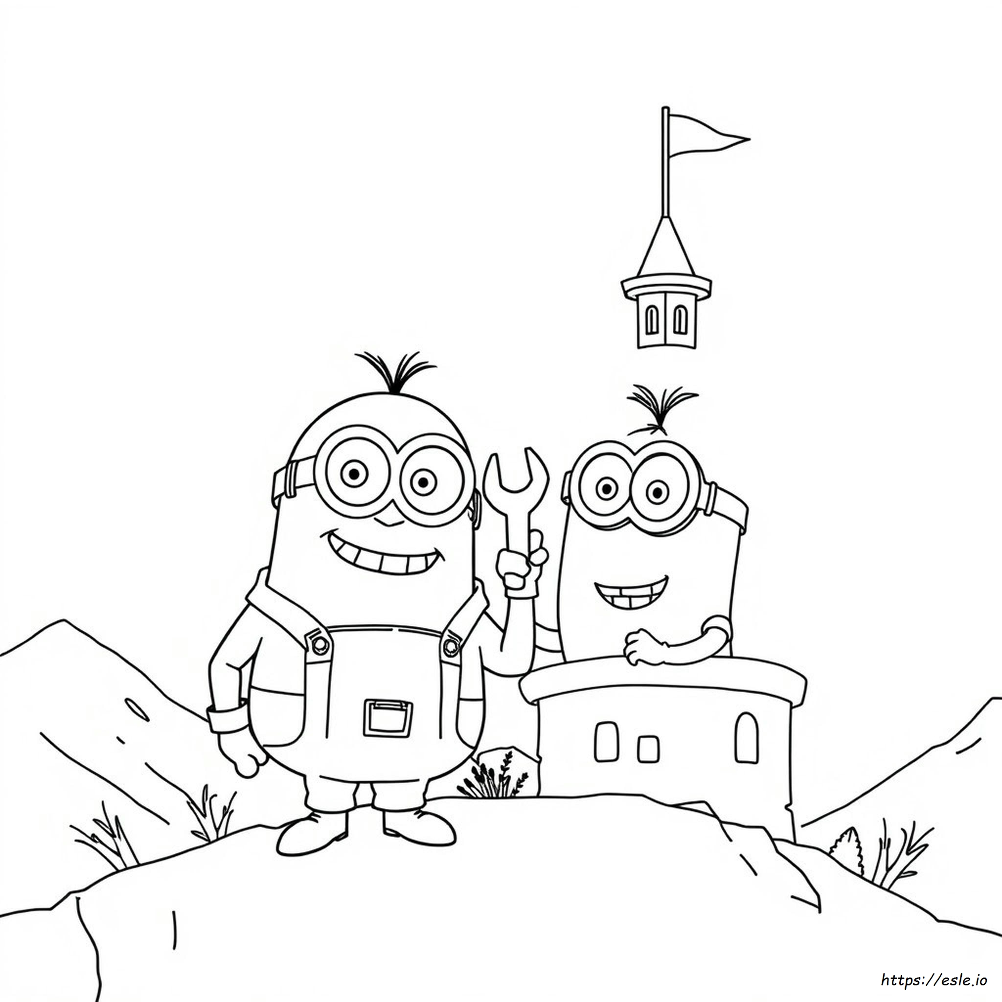 Despicable Me 4 Coloring Pages Pdf