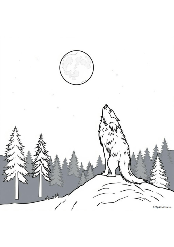 Werwolf Ausmalbilder