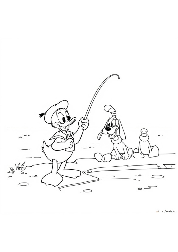 Coloriages Disney Donald Duck