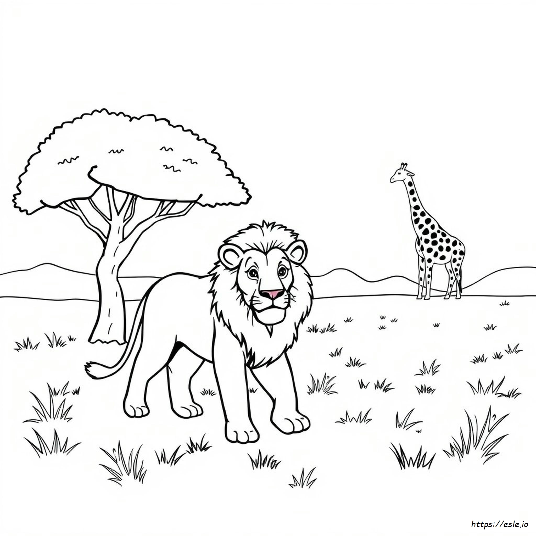 Disegni Africani Da Colorare