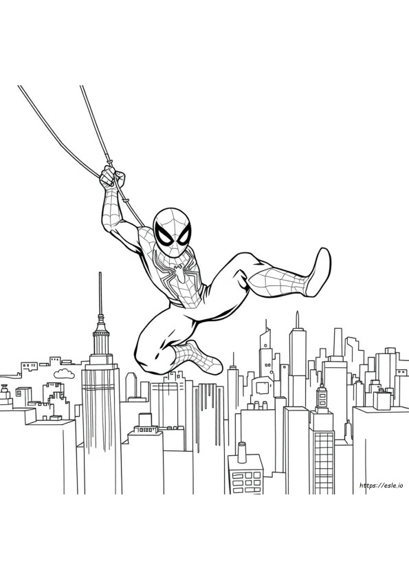 The Amazing Spider Man Coloring Pages To Print