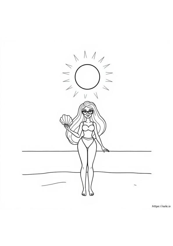 Free Barbie Coloring Printables