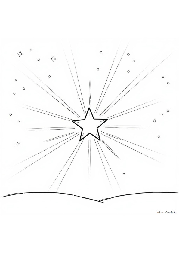 Starbeam Colouring Pages