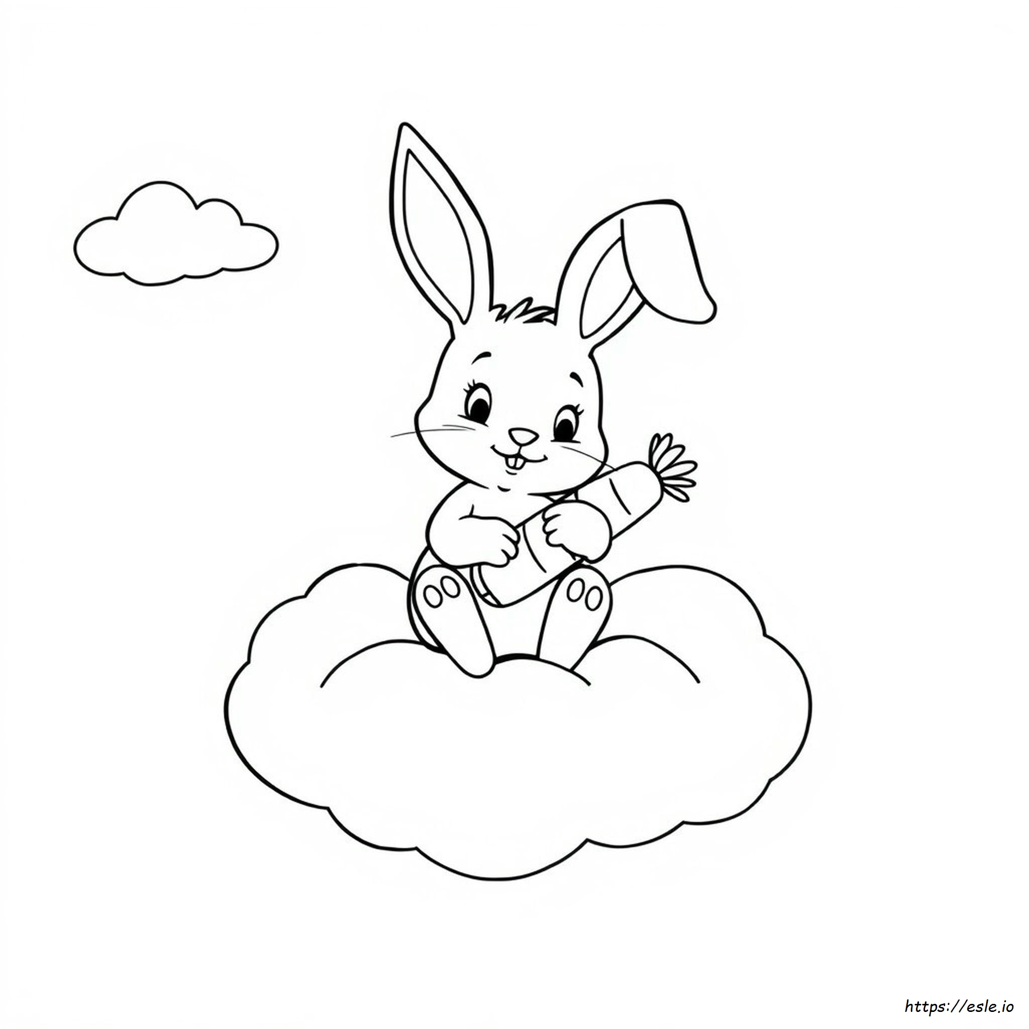 Free Printable Bunny Rabbit Coloring Pages