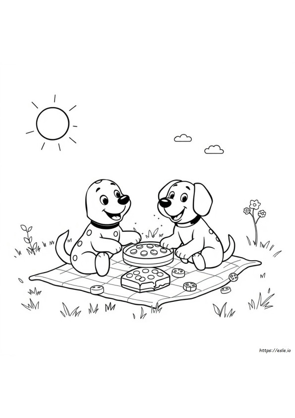 Waffle Dog Colouring Pages