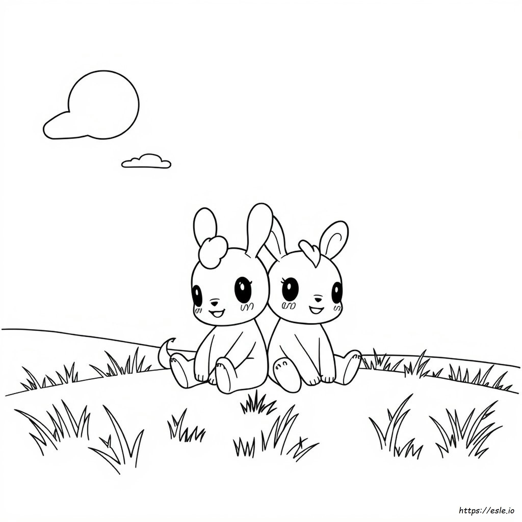 Plusle And Minun Coloring Pages