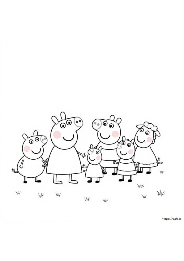 Peppapig Coloring