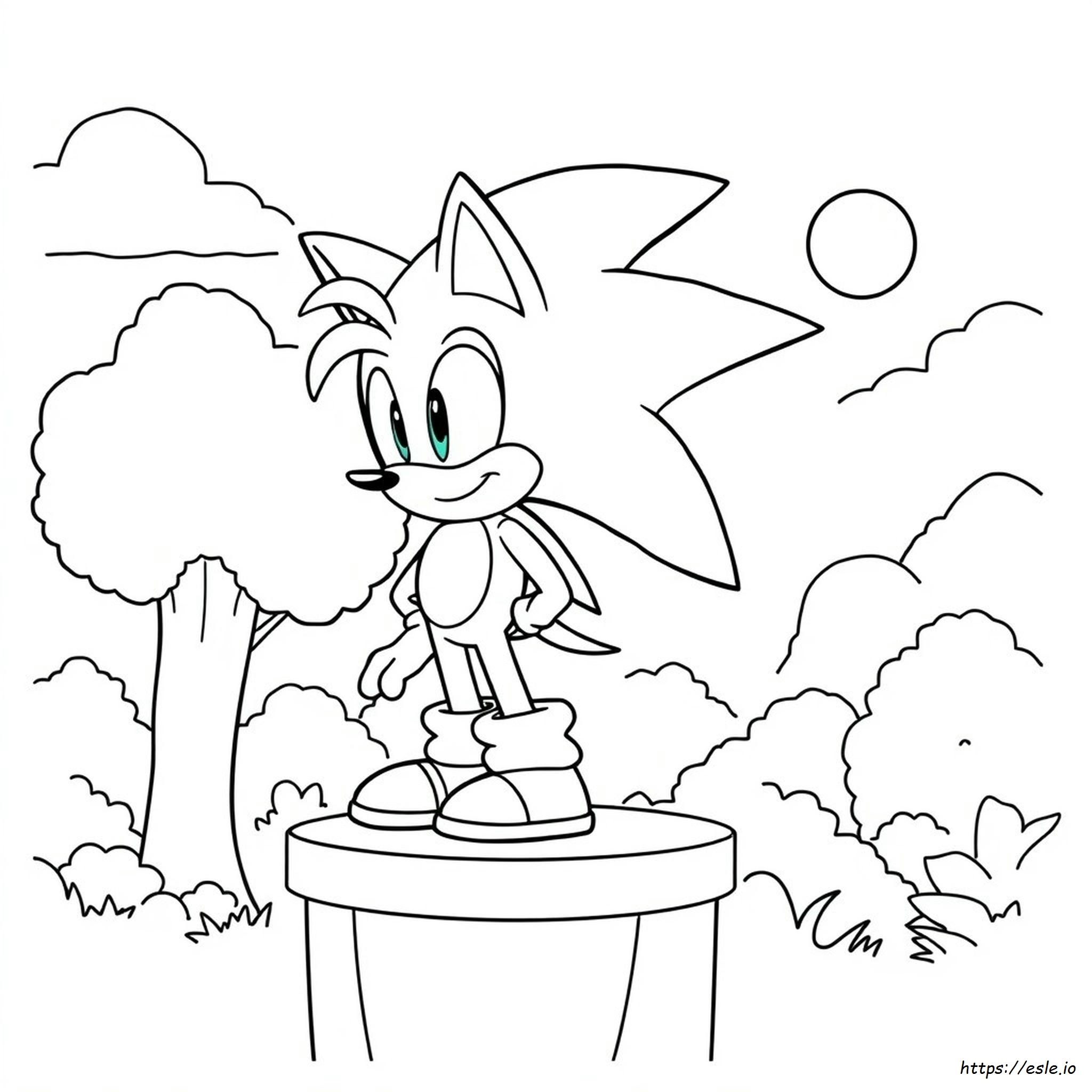 Dibujos De Tails De Sonic Para Colorear