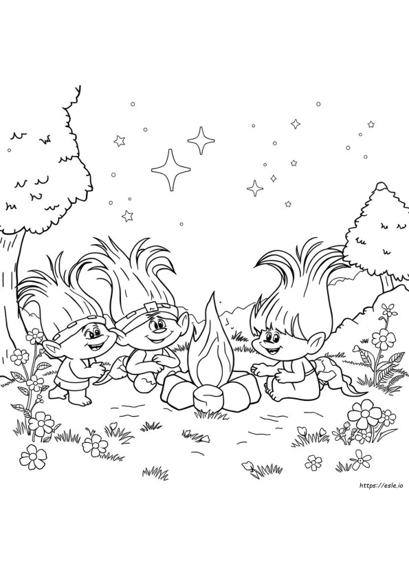Desene De Colorat Gratuite Cu Troli, Imprimabile