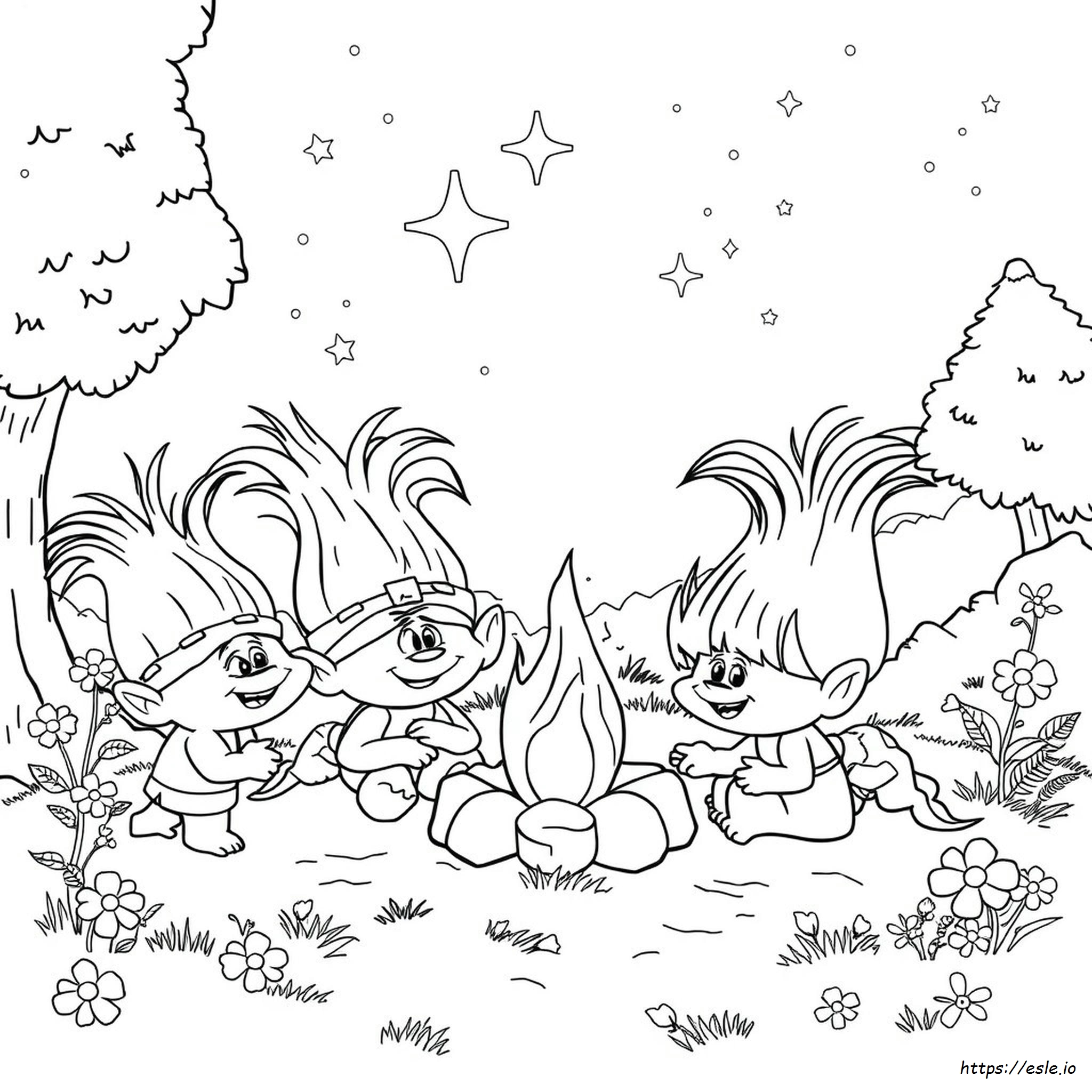 Trolls Da Colorare E Stampare Gratis