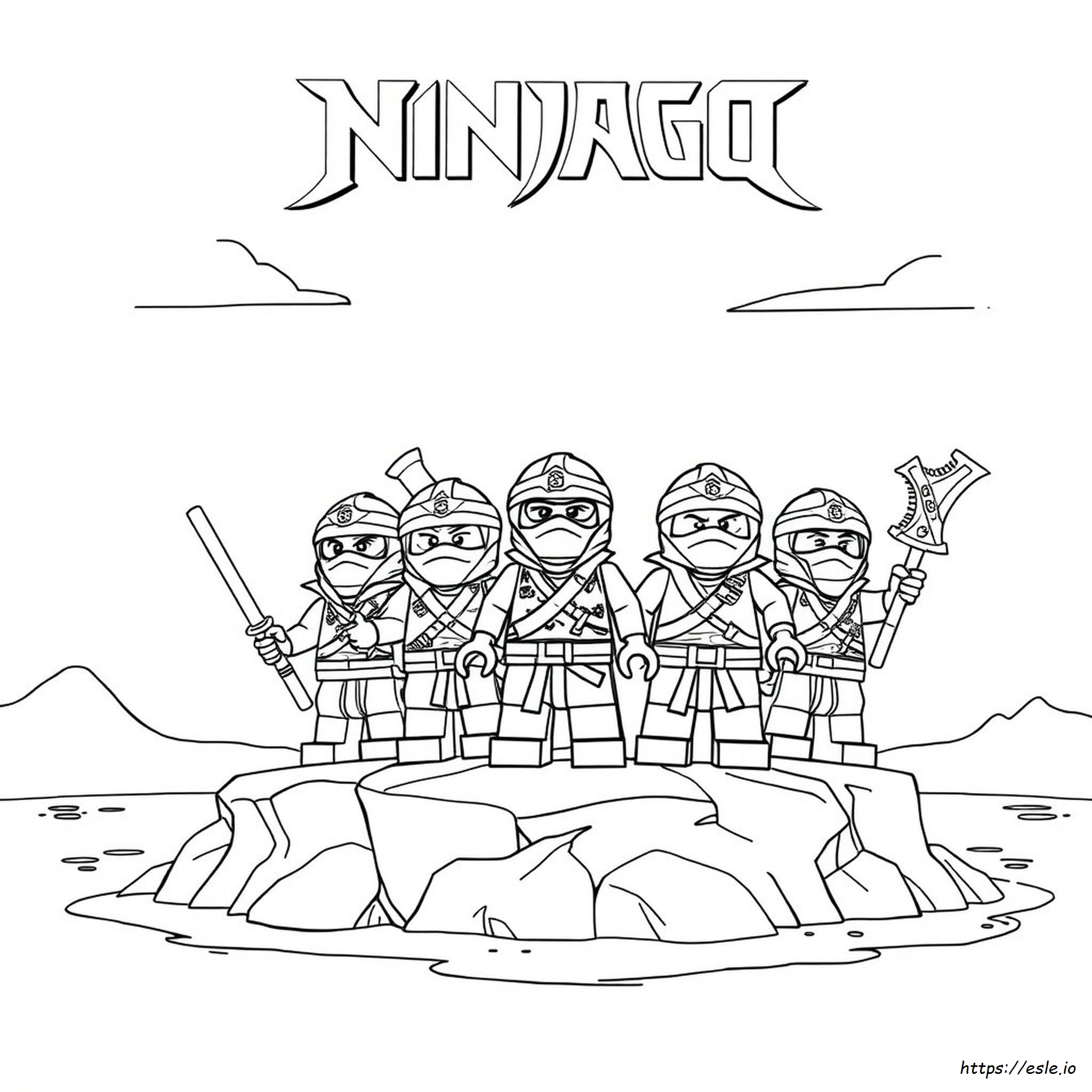 Disegni Da Colorare Ninjago Pdf