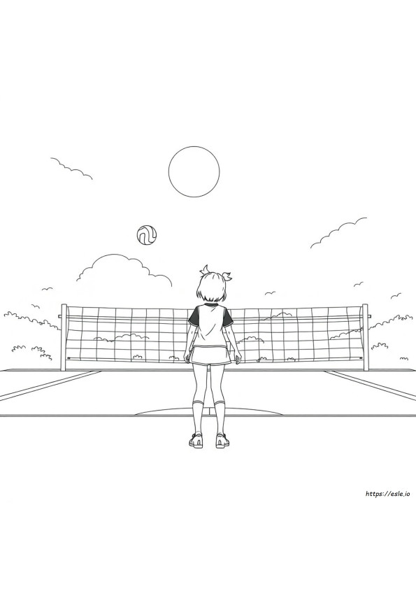 Hinata Haikyuu Coloring Pages