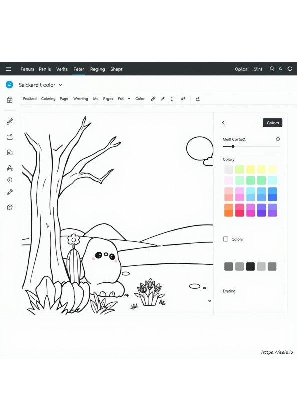 Within Page Section Colors Wordpress
