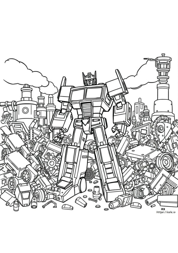 Scourge Transformers Värityskuvat