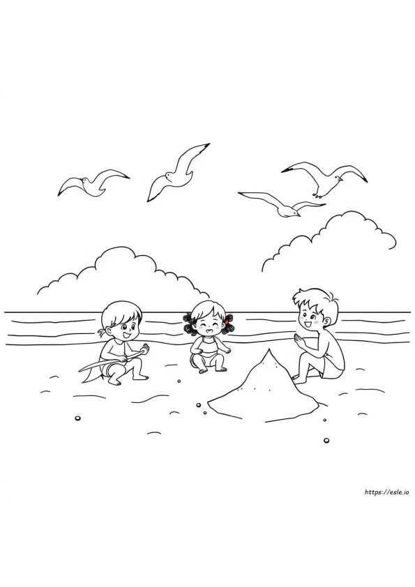 Pre K Summer Coloring Pages