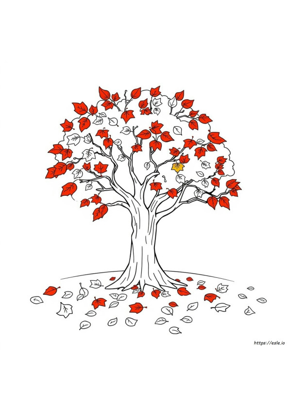 Coloriages D'automne Tpt