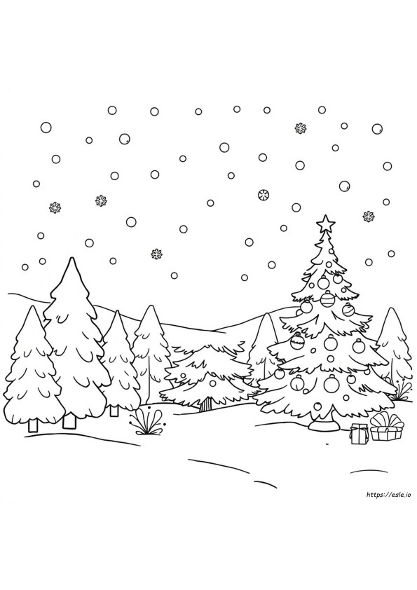 December Colouring Sheets