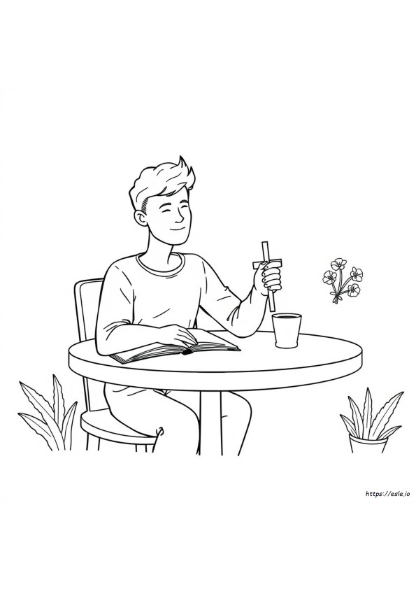 Adult Coloring Page Cross