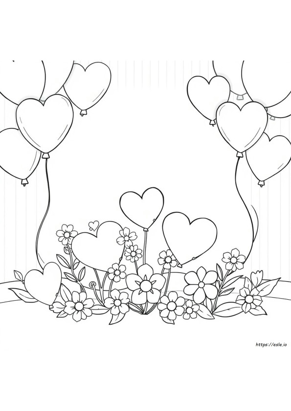 Actividad Para Colorear De San Valentín
