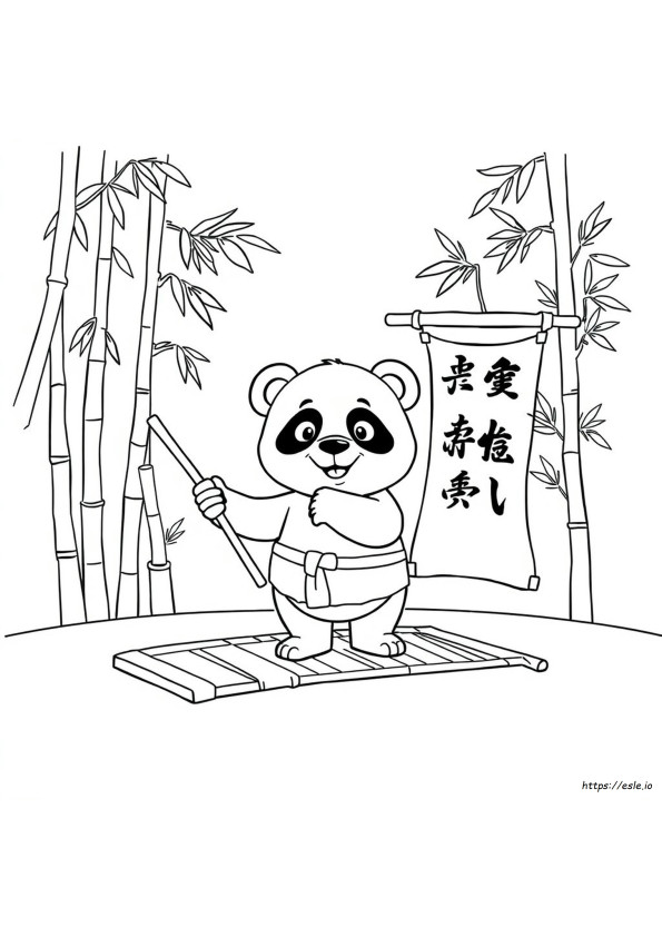 Kung Fu Panda Ausmalbilder