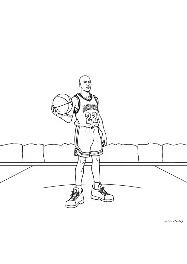 Disegni Di Jordan Da Colorare E Stampare