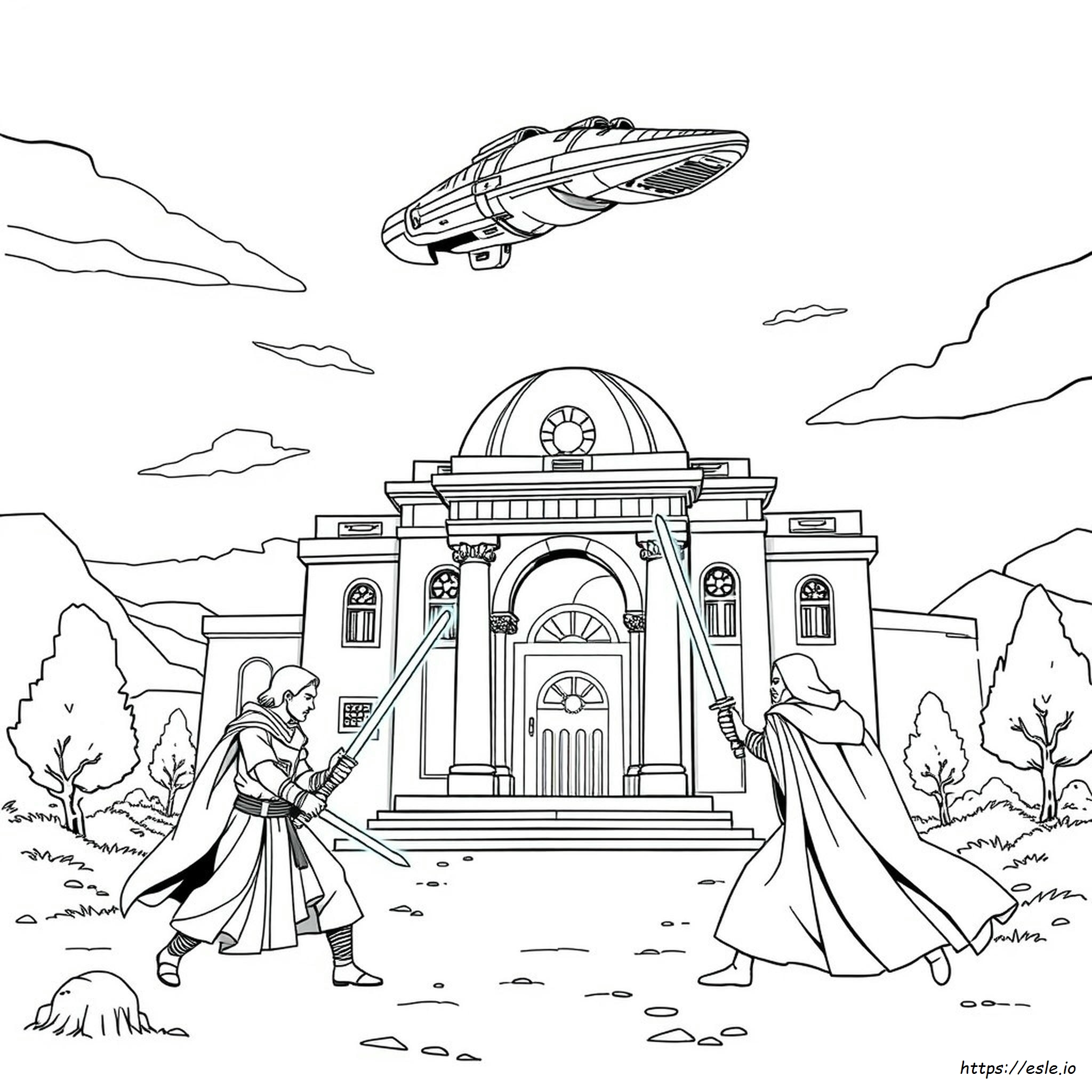 Star Wars Vecchia Repubblica: Disegni Da Colorare