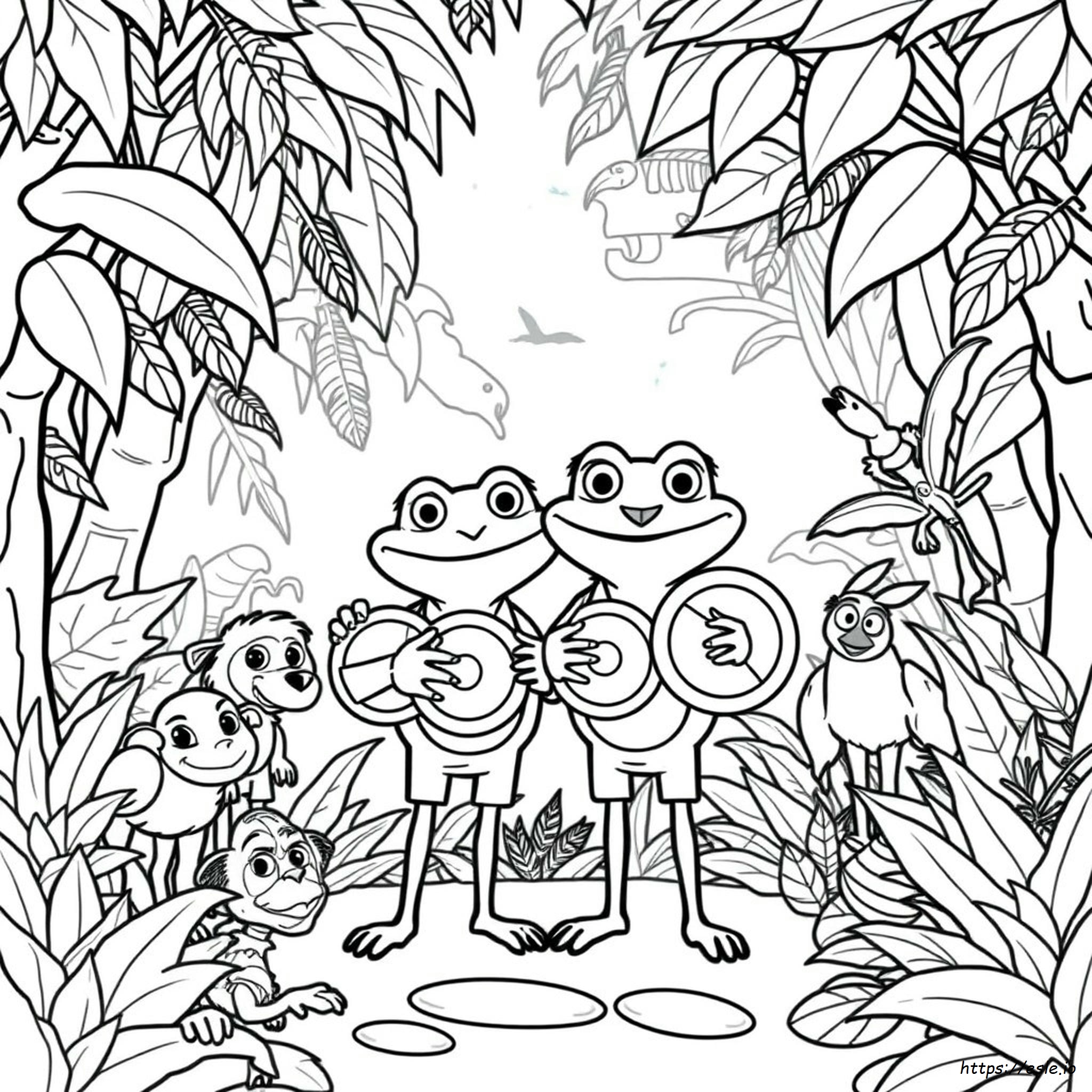 Wild Kratts Discs Coloring Pages