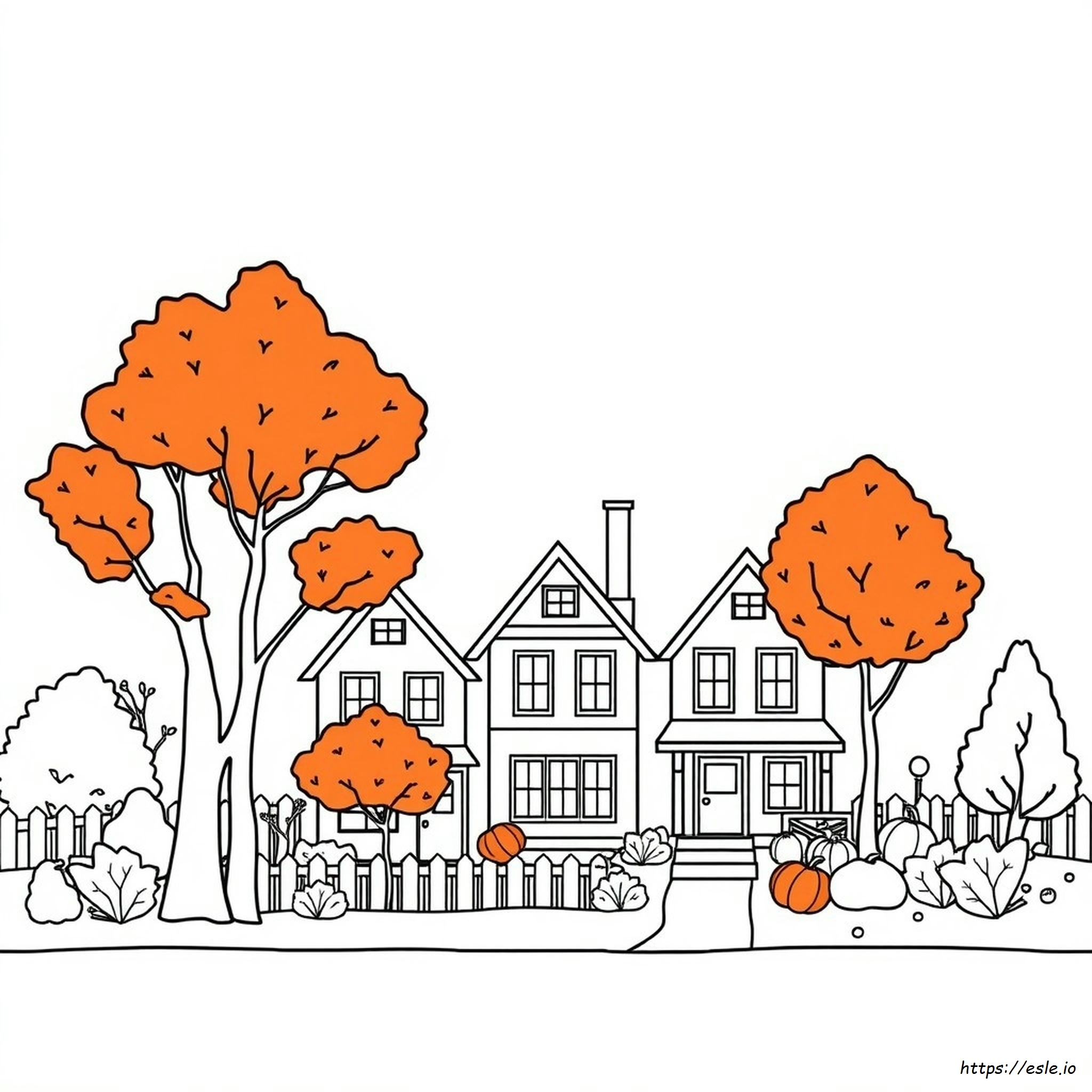 October Coloring Sheets