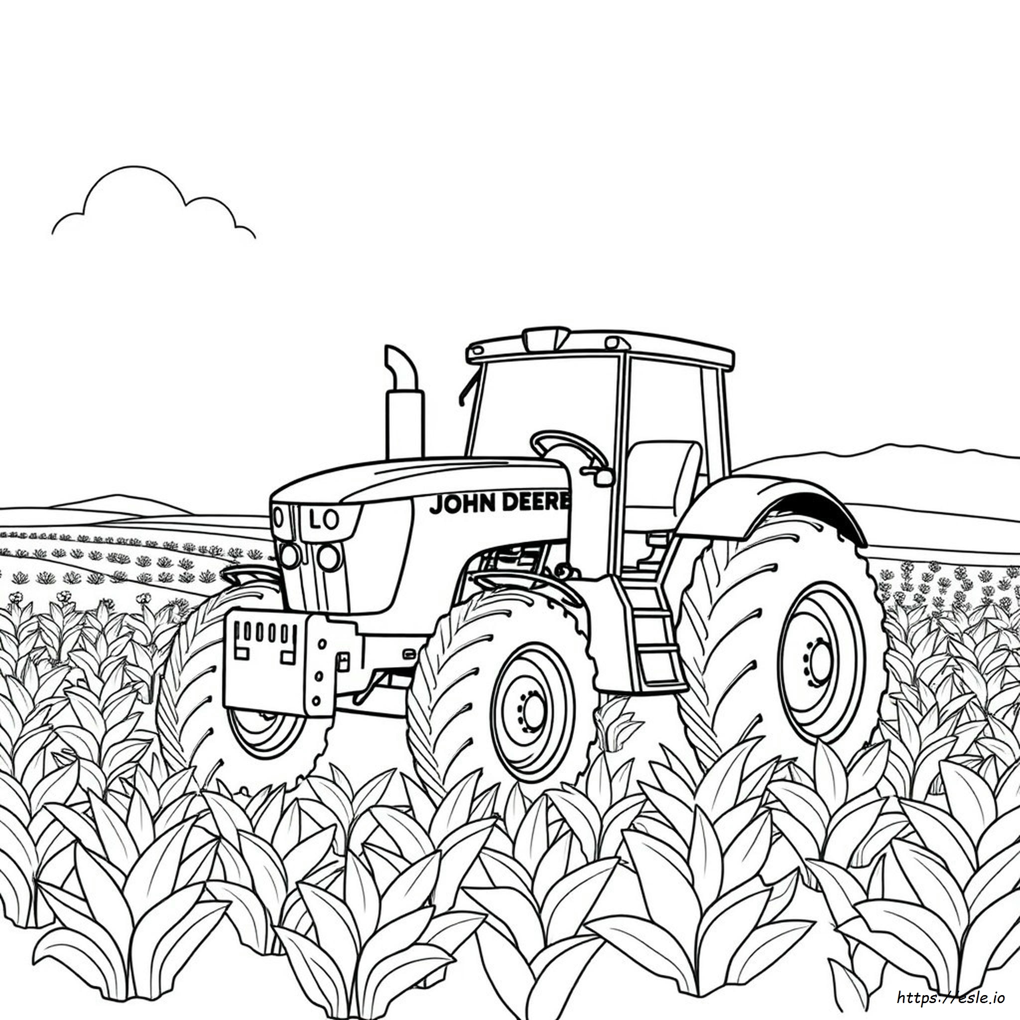 John Deere Colouring Pages