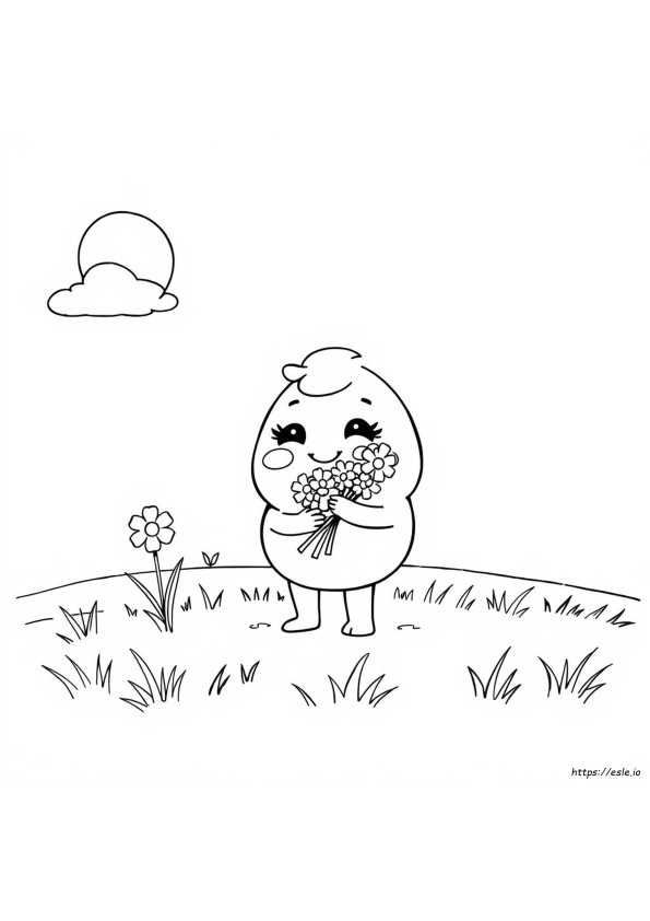 Pou Coloring