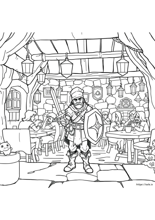 Critical Role Coloring Pages