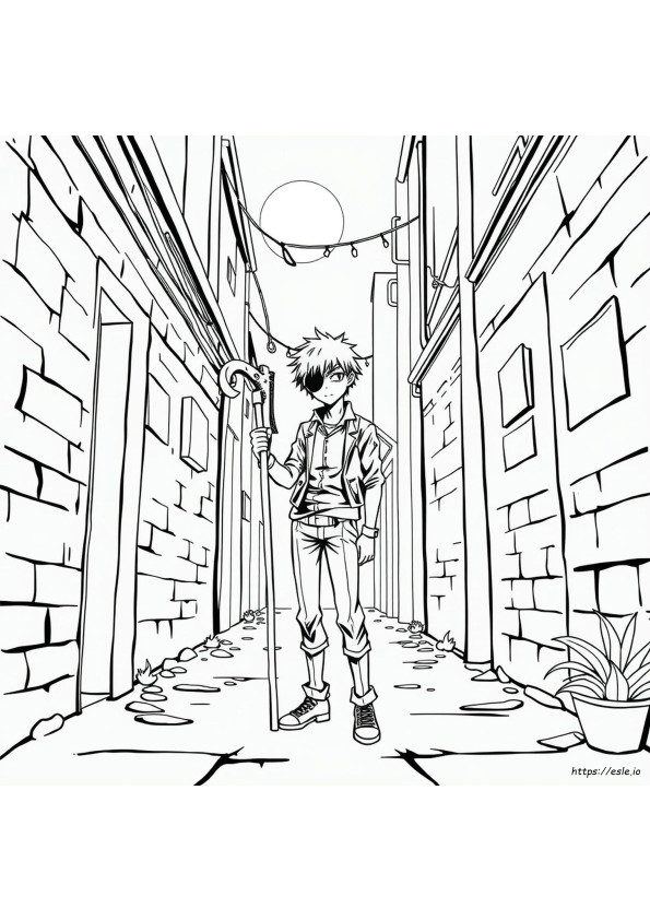Kaneki Ausmalbilder