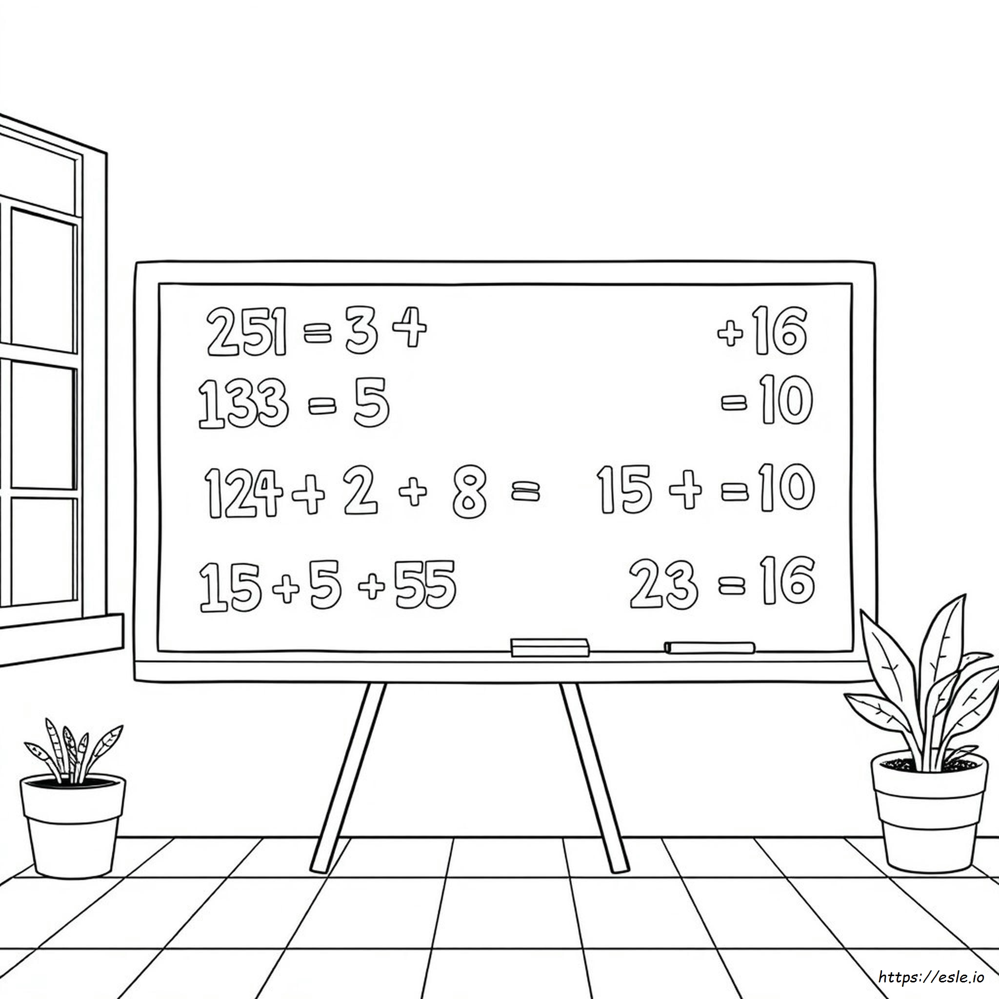 Kids Math Coloring Pages