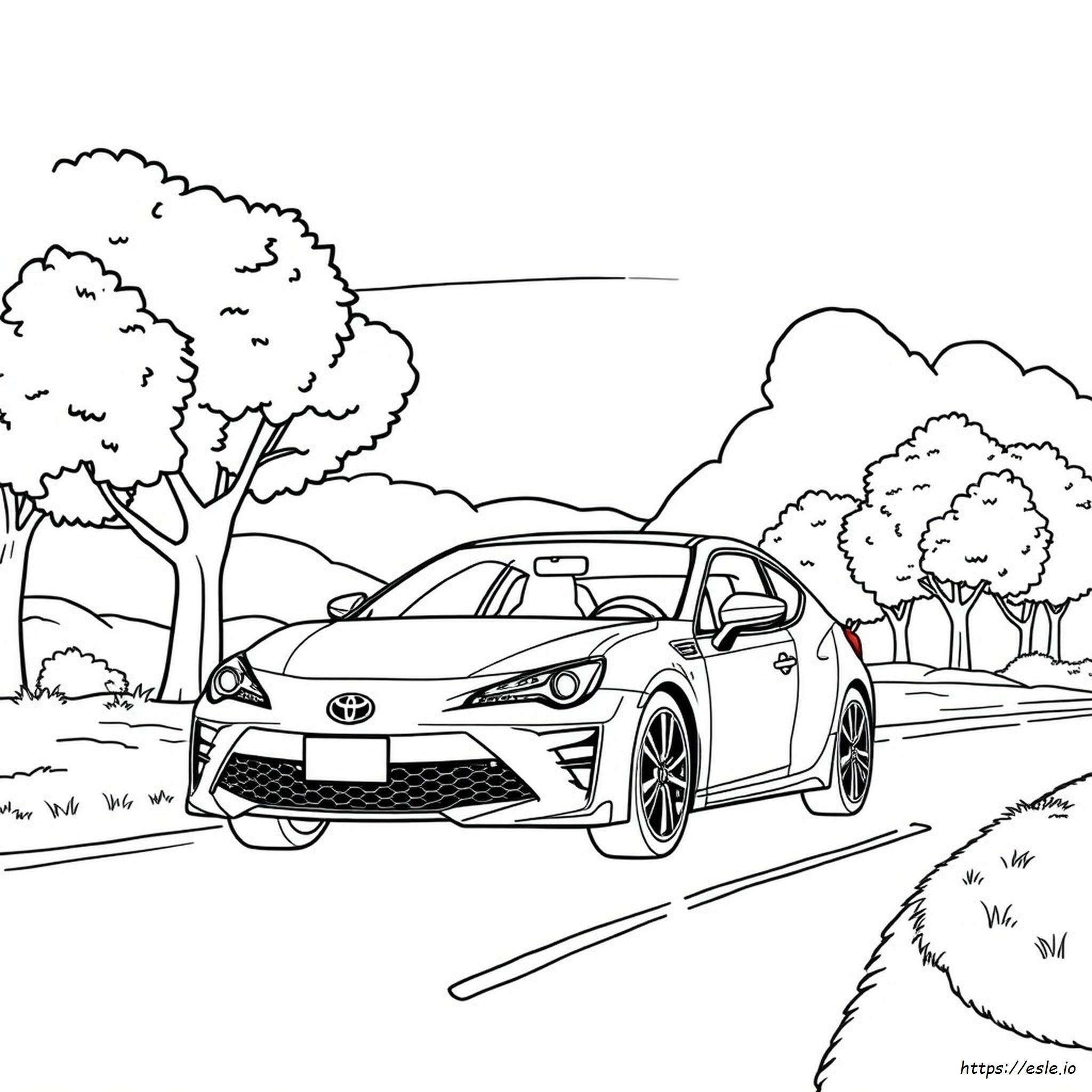 Toyota Da Colorare E Stampare