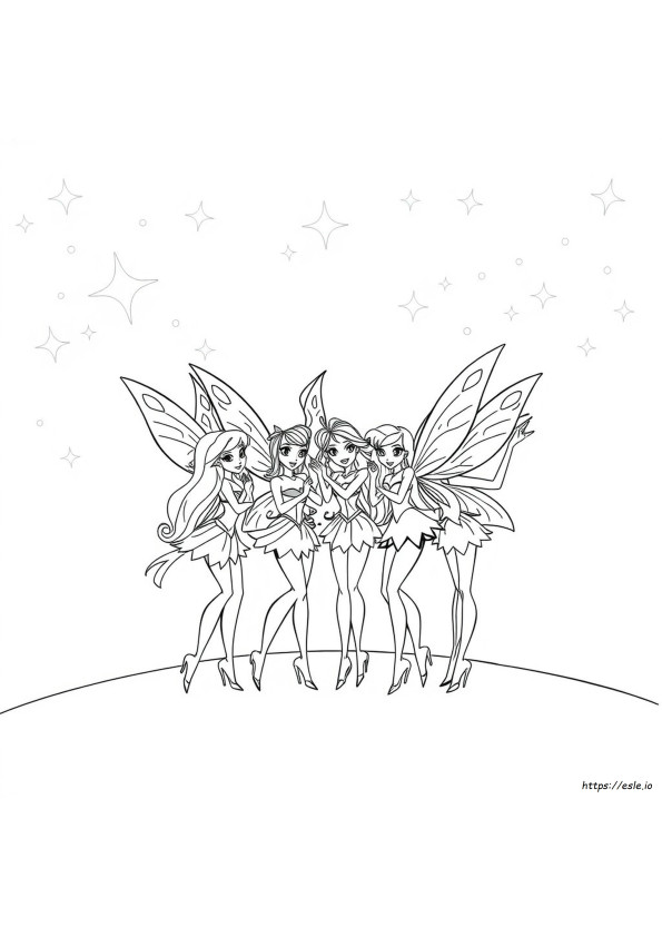 Desenhos Para Colorir Das Winx Para Imprimir