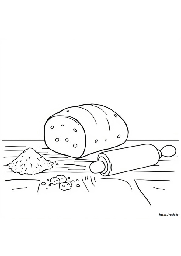 Dibujo Para Colorear De Pan