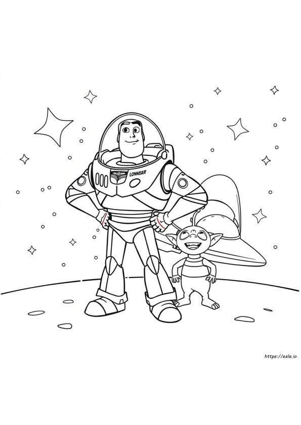 Buzz Színező