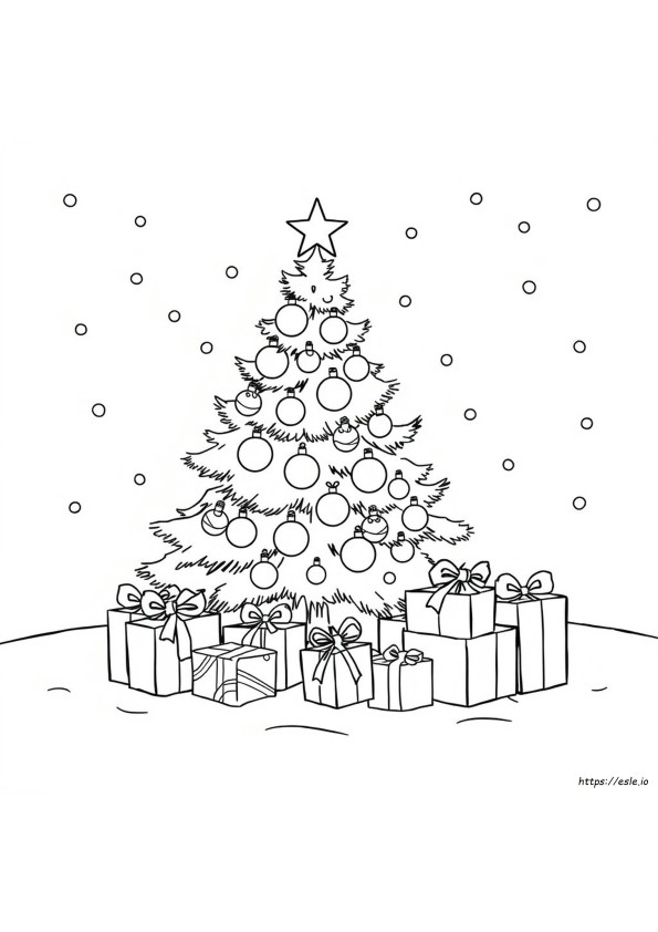 Christmas Greeting Card Coloring Pages