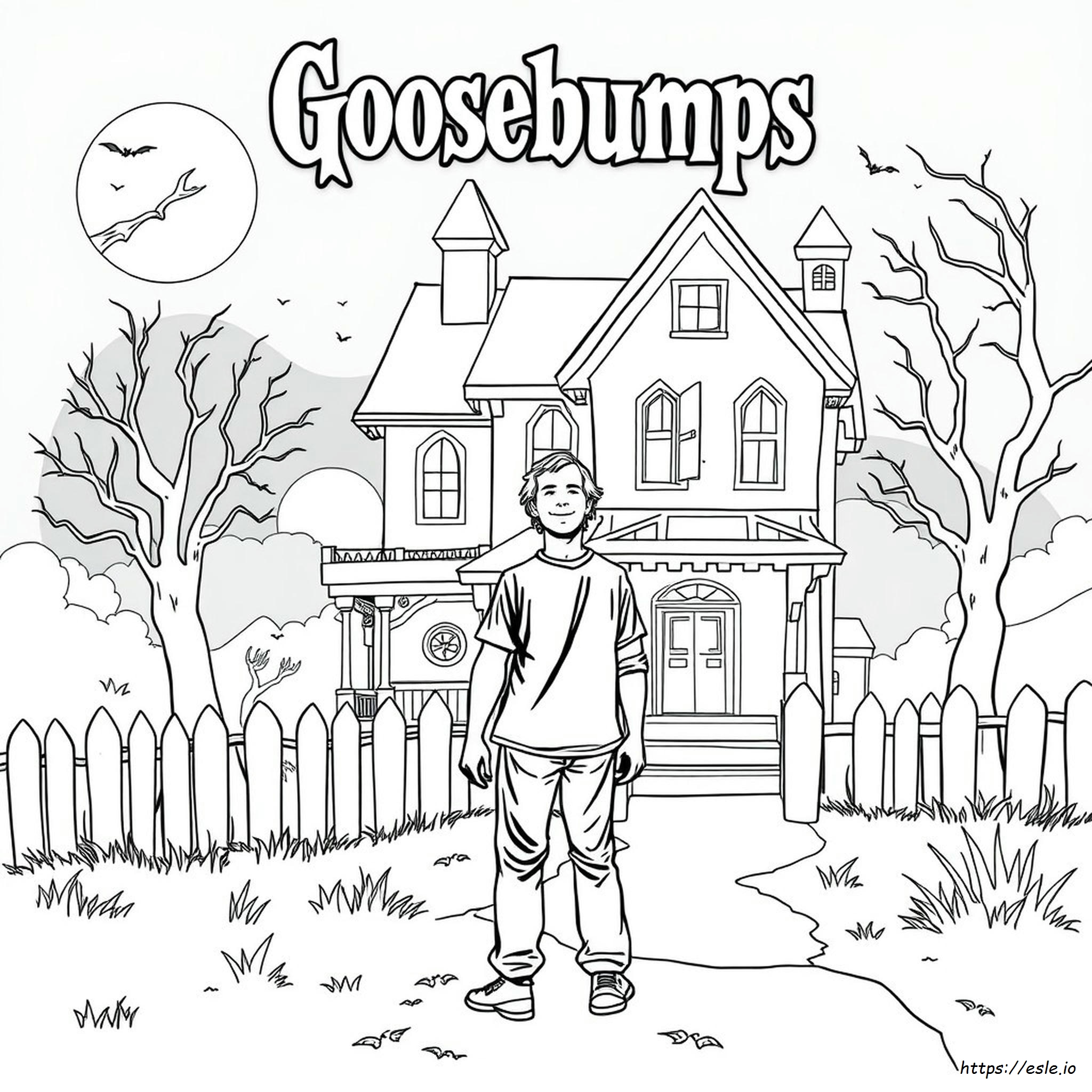 Goosebumps Colouring In