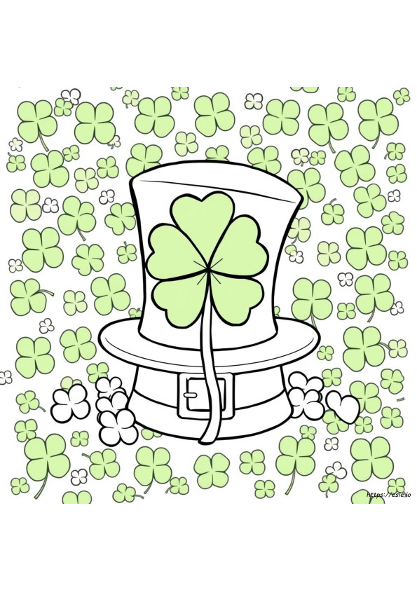Páginas Para Colorear De San Patricio Imprimibles