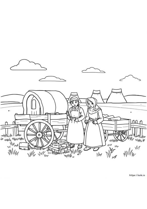 Desenhos Amish Para Colorir Grátis