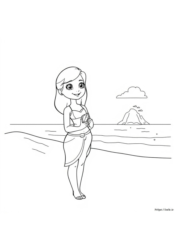 Coloriage Ana