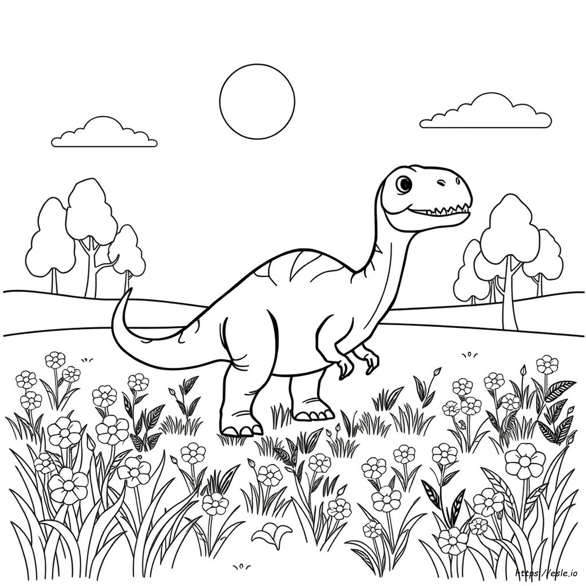 Dibujos De Dinosaurios Gratis Para Colorear Para Niños Pequeños