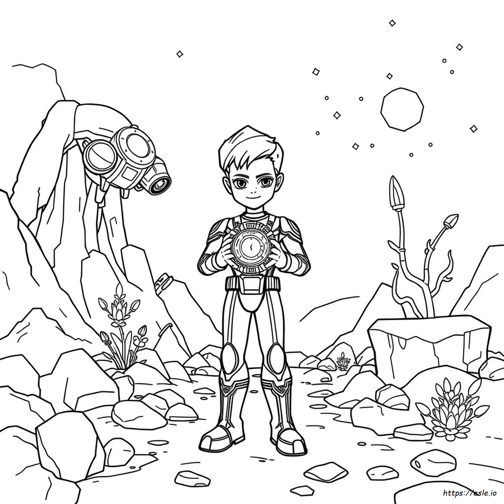 Kolorowanki Omnitrix Do Kolorowania