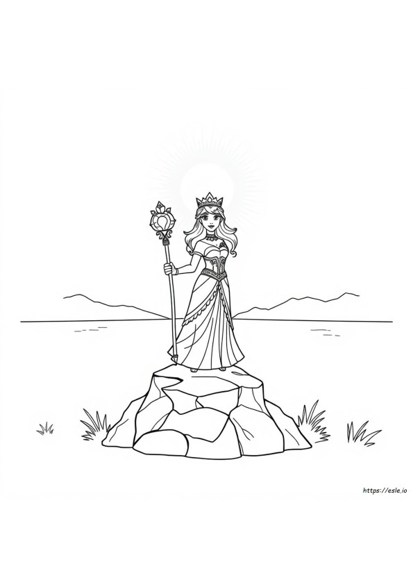 Princess Power Coloring