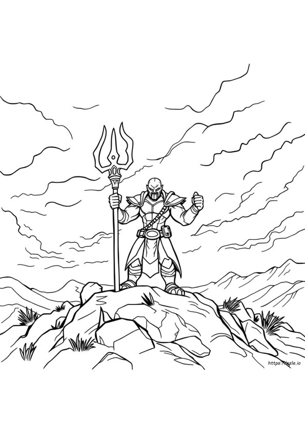 Bane Disegni Da Colorare