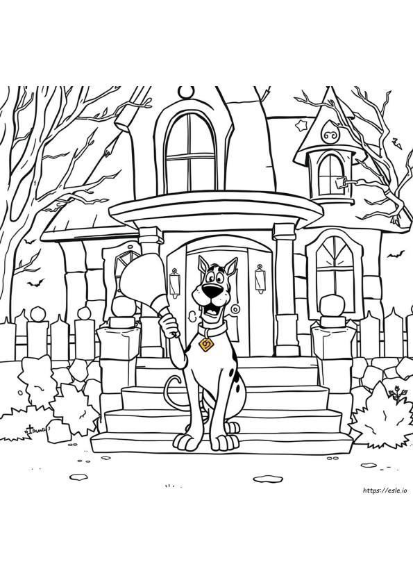 Scooby Doo Coloring Book Pages