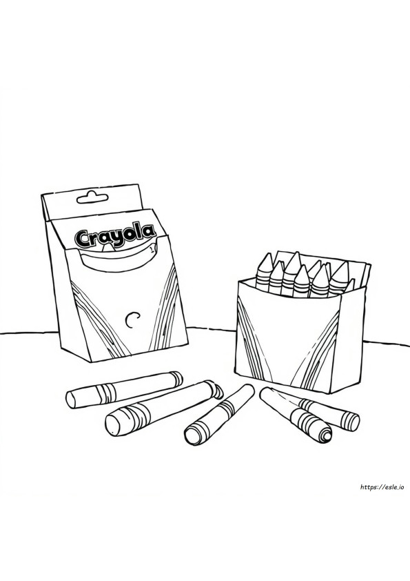 Pacote De Desenhos Para Colorir Crayola