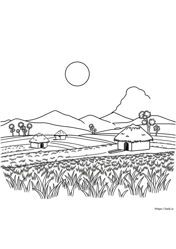 Uganda Coloring Pages